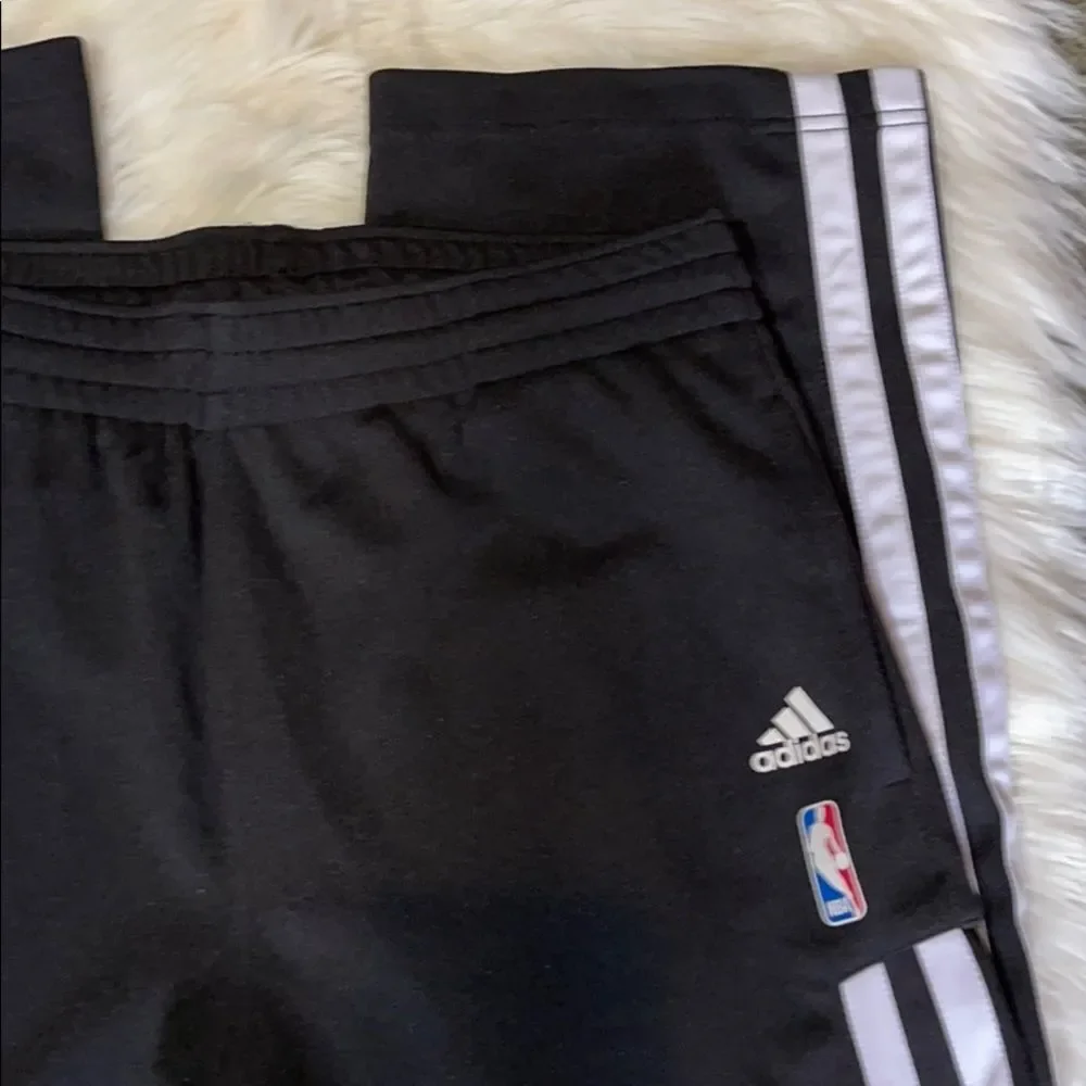 Adidas NBA Brooklyn Nets Track Pants Boys Large - Picture 8 of 16